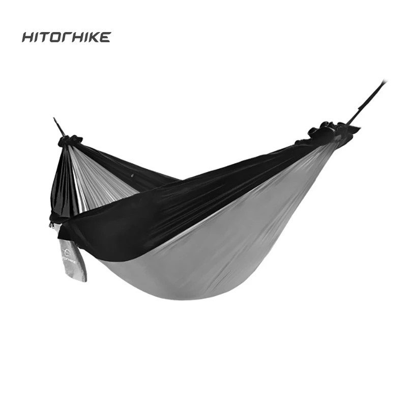 Hitorhike 1-2 Person Outdoor Mosquito Net Parachute Hammock Camping Hanging Sleeping Bed Swing Portable Double Chair Hammock 1