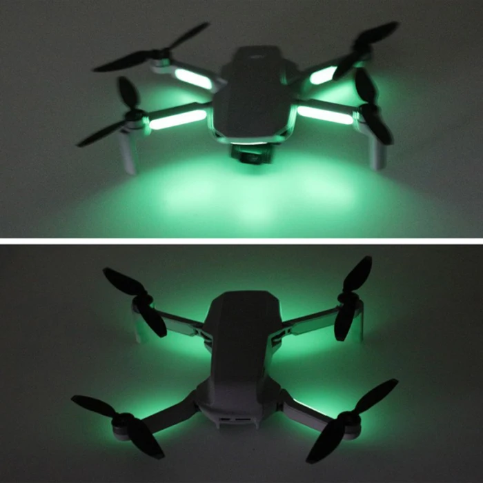 Которая светится ночью; Стикеры Серебристые декоротивная наклейка для DJI MavicMini дрона с дистанционным управлением PUO88