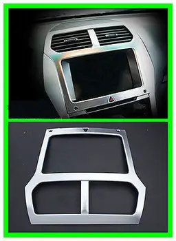 

Middle Console Navigation Decorative Cover Trim 1pcs For Ford Explorer 2011 2012 2013 2014 2015
