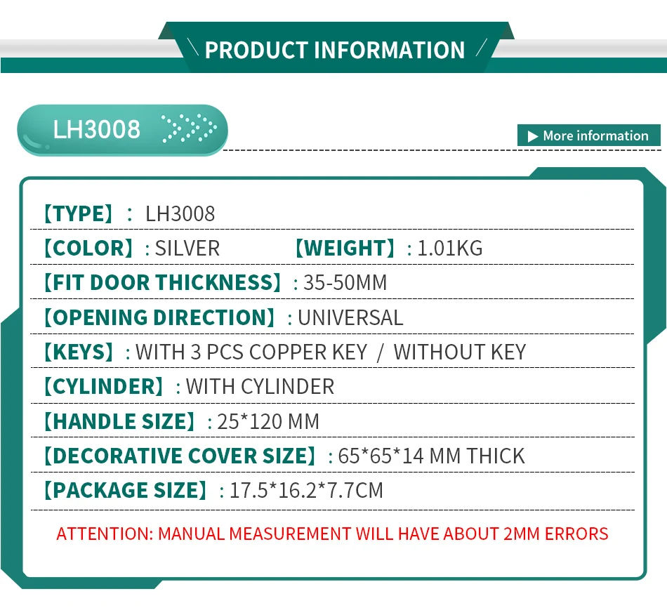 LH3008-Stainless-Steel-Door-Handle-with-Lock-Cylinder-Front-Back-Lever-Latch-Polished-Home-Security-Interior-Accessories_13