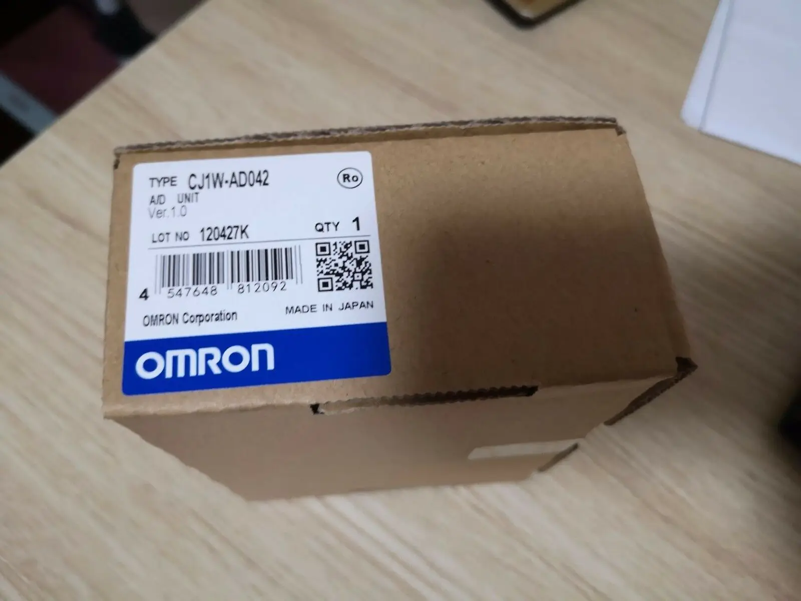 

1PC New Omron PLC CJ1W-AD042 CJ1WAD042 In Box#OM