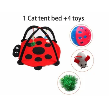 Portable Pet Cat Toys Funny Cat Tent Toys Mobile Activity Pets   3