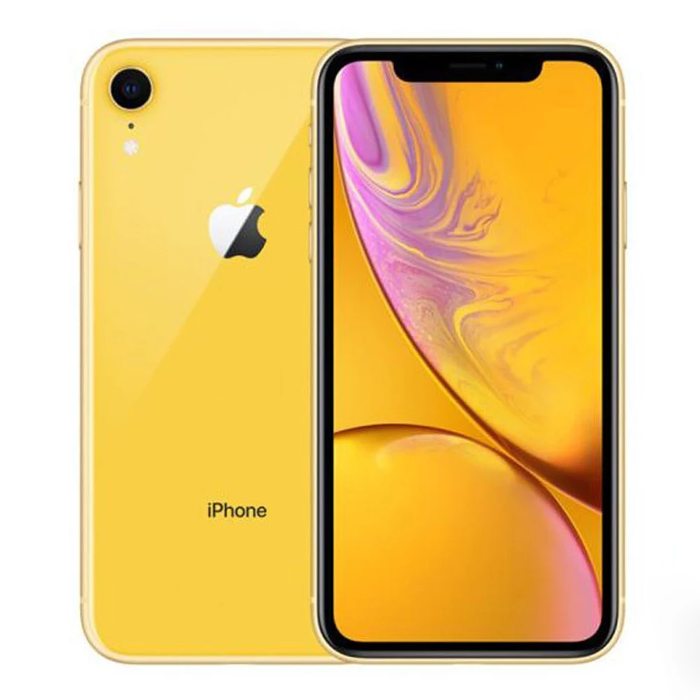 ios cell phone Apple iPhone XR Phone Original 6.1 "Retina HD Display A12 Bionic FaceID 12MP Fotocamera Posteriore IOS Smartphone Bluetooth apple cell phones