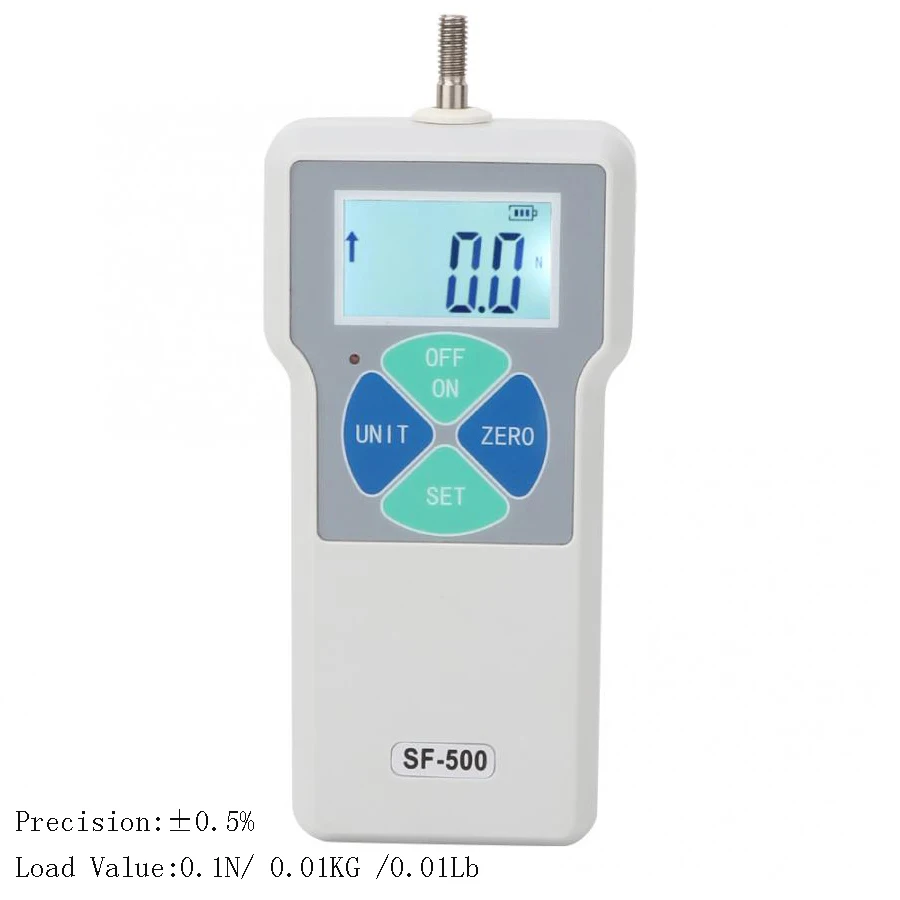 SF-100 Portable Digital Push Pull Force Gauge Force Meter 100N //10kg //22Lb
