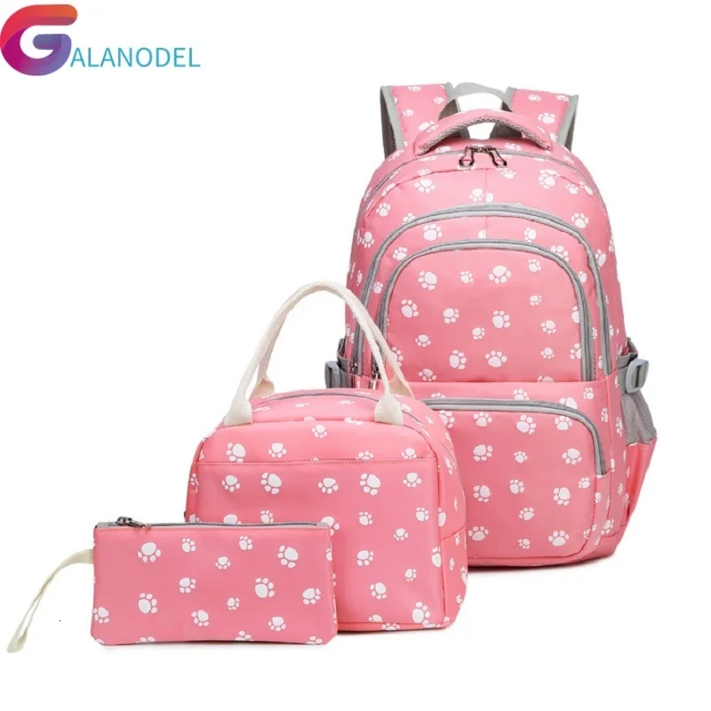 

Computer Cross-Border 2019 New Cute Printed Backpack Female M305 Backpacks Student Bag 3-Piece Set Pencil Bags Three-Piece Set