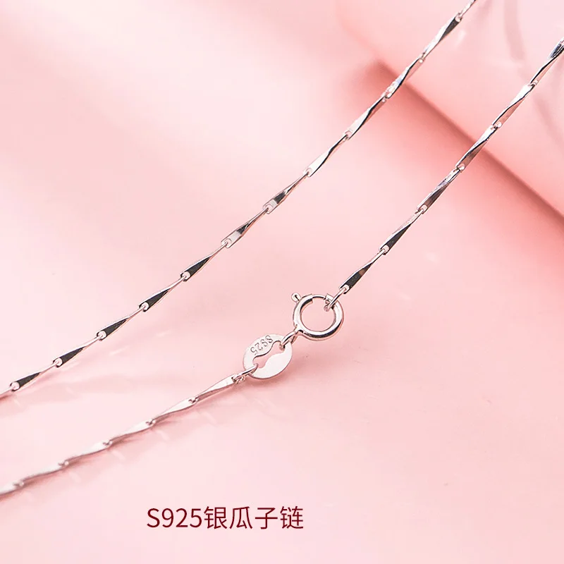 Collana TreasureBay In Argento 925 Massiccio A Maglia Ancora, Larghezza 6mm, Lunghezze 48-60 Cm, In Scatola Regalo