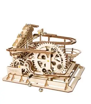 DIY hand made wooden 3D Puzzle Toy birthday graduation gift track ball ball ball adult 1