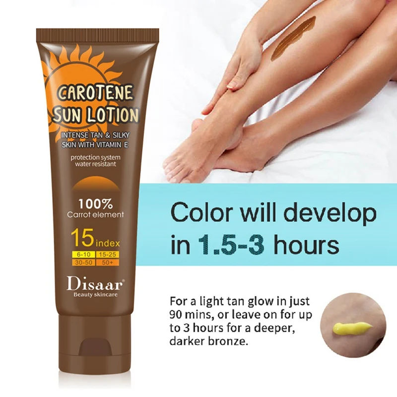 

Natural Body Self Tanners Moisturizing Sunless Tanning Lotion Self-tanning Lotion Bronzers Suncream Body Shadow Cream