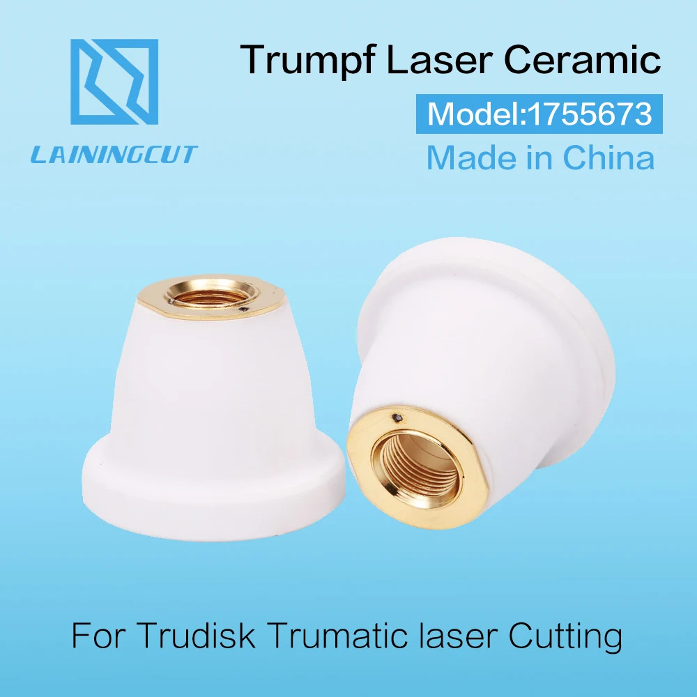 

LSKCSH Trumpf 1755673 2D M12 Laser Ceramic Parts For Fiber Laser Cutting Machine Trudisk Trumatic Fiber laser Cutting