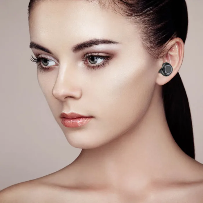 Мини Bluetooth наушники беспроводные наушники с зарядным устройством для iPhone X 8/8P samsung huawei GV99