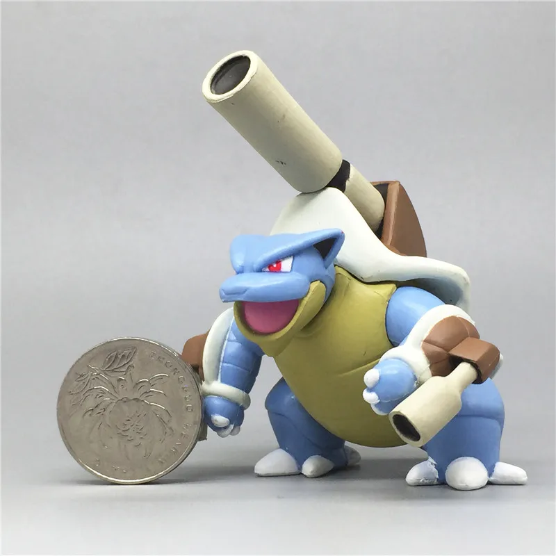 7-9 см аниме Mega Blastoise Yveltal Mewtwo Charizard Ho-Oh Aggron Absol фигурка куклы игрушка Покемоны фигурка подарки - Цвет: Фиолетовый