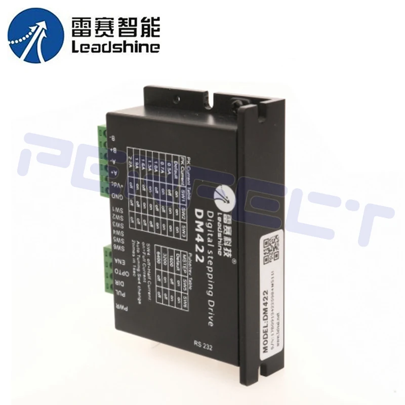 DM422 Leadshine цифровой DSP 42-57 двухфазный Драйвер шагового двигателя 2.2A 128 сегментов 20-40VDC