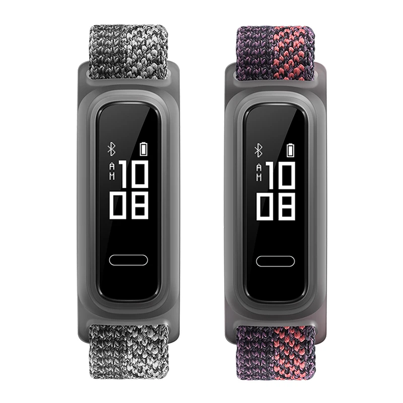 Смарт-браслет huawei Band 4e с двойным ремешком и обувным режимом для баскетбола и передачи данных, водонепроницаемый спортивный Смарт Браслет