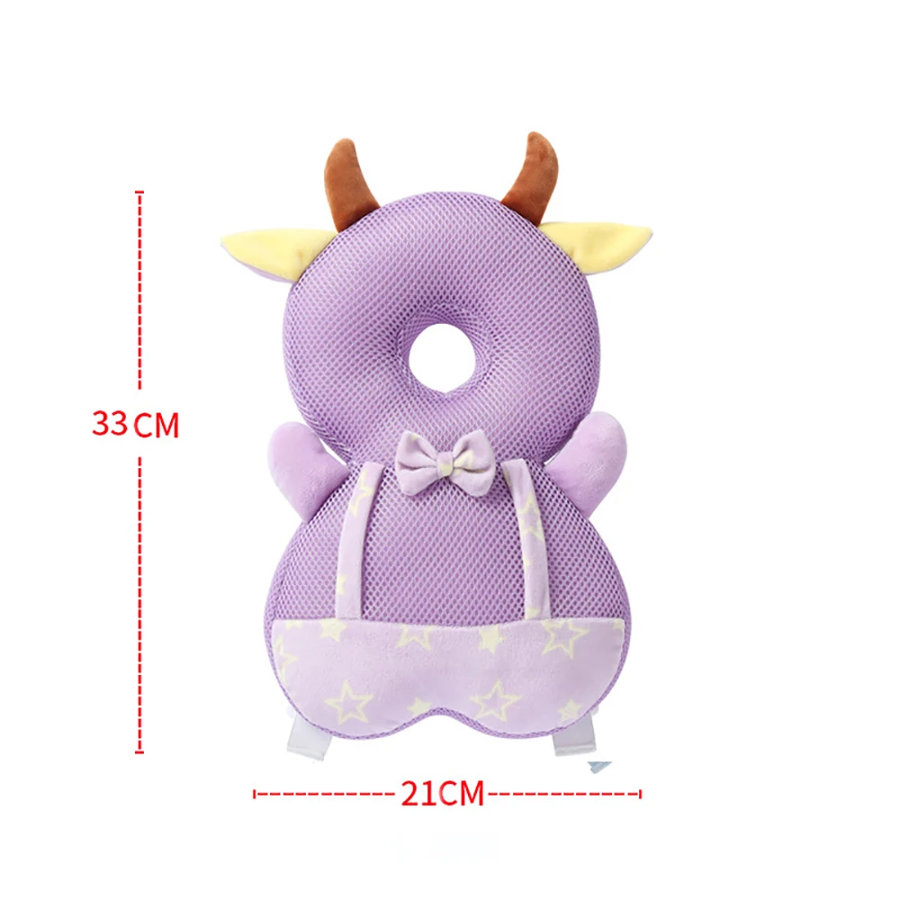 Baby Head Protection Pillow Cartoon Infant Anti-fall Pillow Soft PP Cotton Toddler Children Protective Cushion Baby Safe Care baby sleeping bag