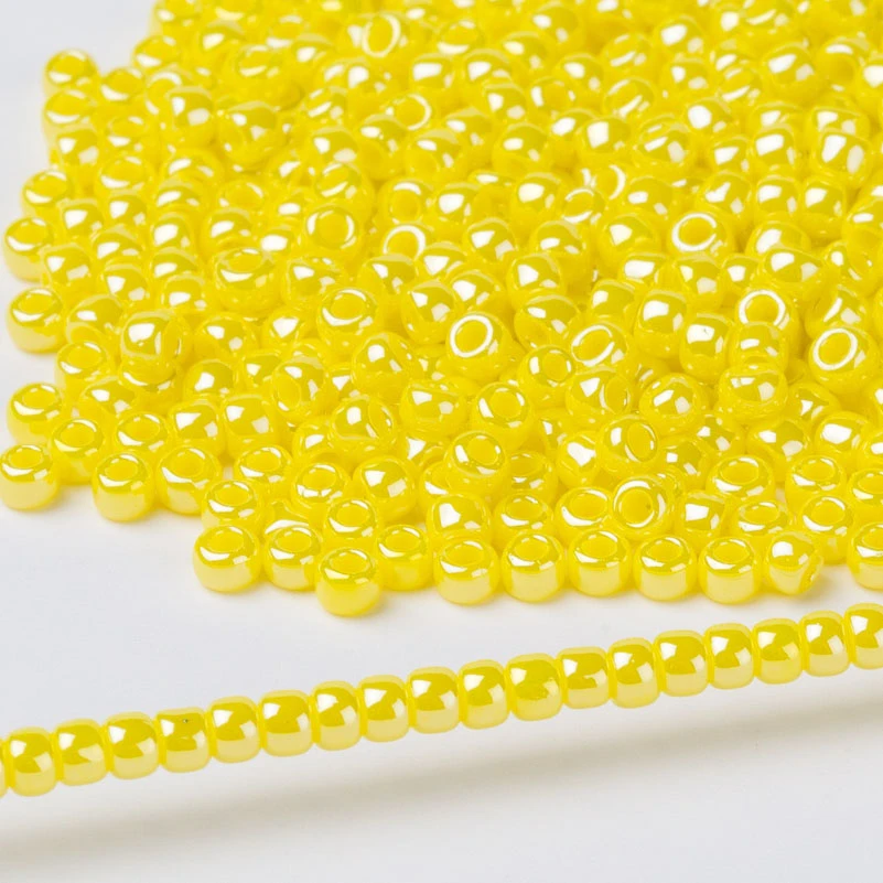 Японский бисер TOHO круглые бусины 11/0 желтого цвета для родного художника или бусины Ститч 2 мм 10 г/1000 шт./20 г/2000 оформление|Бусины| | АлиЭкспресс