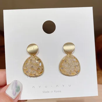 

Earrings Versatile Geometry Metal Earrings Fashion Earrings