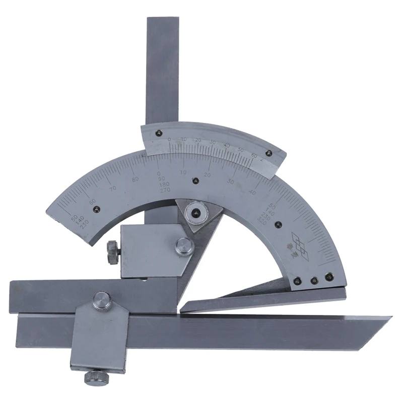 

Universal protractor stainless steel 0-320 degrees