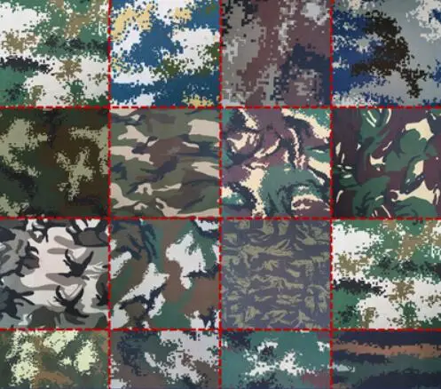 Gagqeuywe 50*150 см Новая утолщенная камуфляжная ткань diy камуфляжная одежда