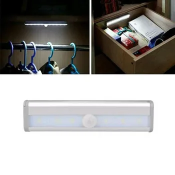 

6LEDs Cabinet Lamp Motion Sensor Closet Light White/Warm Light Under Cabinet LED Light For Kitchen Desk Night Light Cabinet Lamp