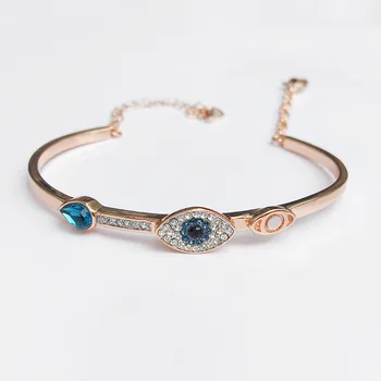

High quality SWA best material. Charming Lady Devil Eye Bracelet