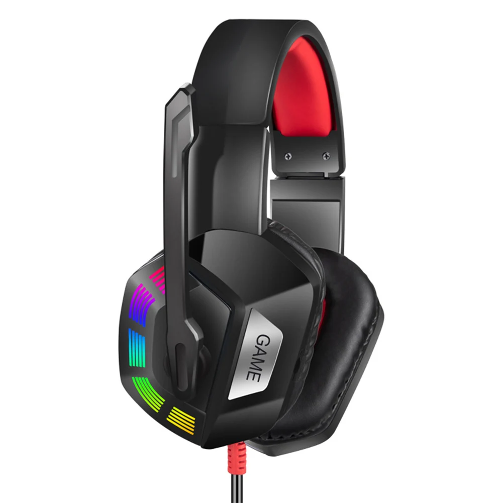 Omnidirectional 3 5mm Noise Cancelling Accessories Wired Gaming Headset With Microphone Fashion Lightweight 7 1 Surround