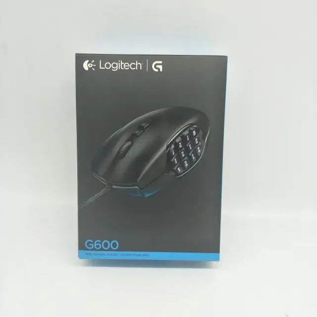 Мышь Logitech G600 MMO игровая проводная 8200DPI Подлинная 17 программируемых кнопок|Мыши| |
