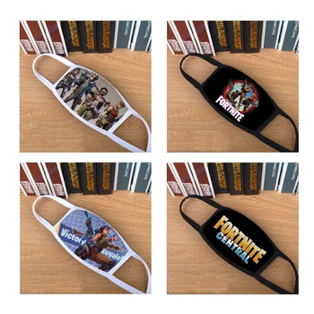 

Fortnites Anti Dust Face Teens Mask Reusable Breathable Cotton Protective Men Game Fortnites Anti-Dust Mouth Mask Cap Washable