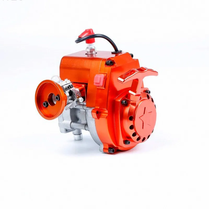 CNC 32cc 2 тактный газовый 4 болта двигатель с Walbro fit 1/5 HPI Rovan MADMAX ПИД мкд RR5 км baja losi