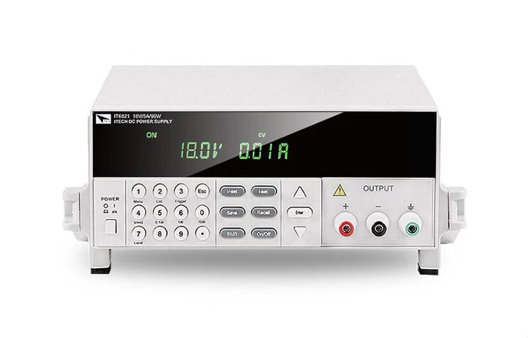 ITECH IT6821 высокое программируемый DC Питание 18 V/5A/90 W
