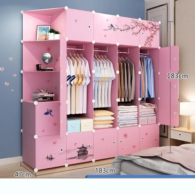 Mobilya Armario Tela Moveis Meuble De Rangement Ropero Armoire Chambre Garderobe Cabinet Guarda Roupa Mueble Closet Wardrobe