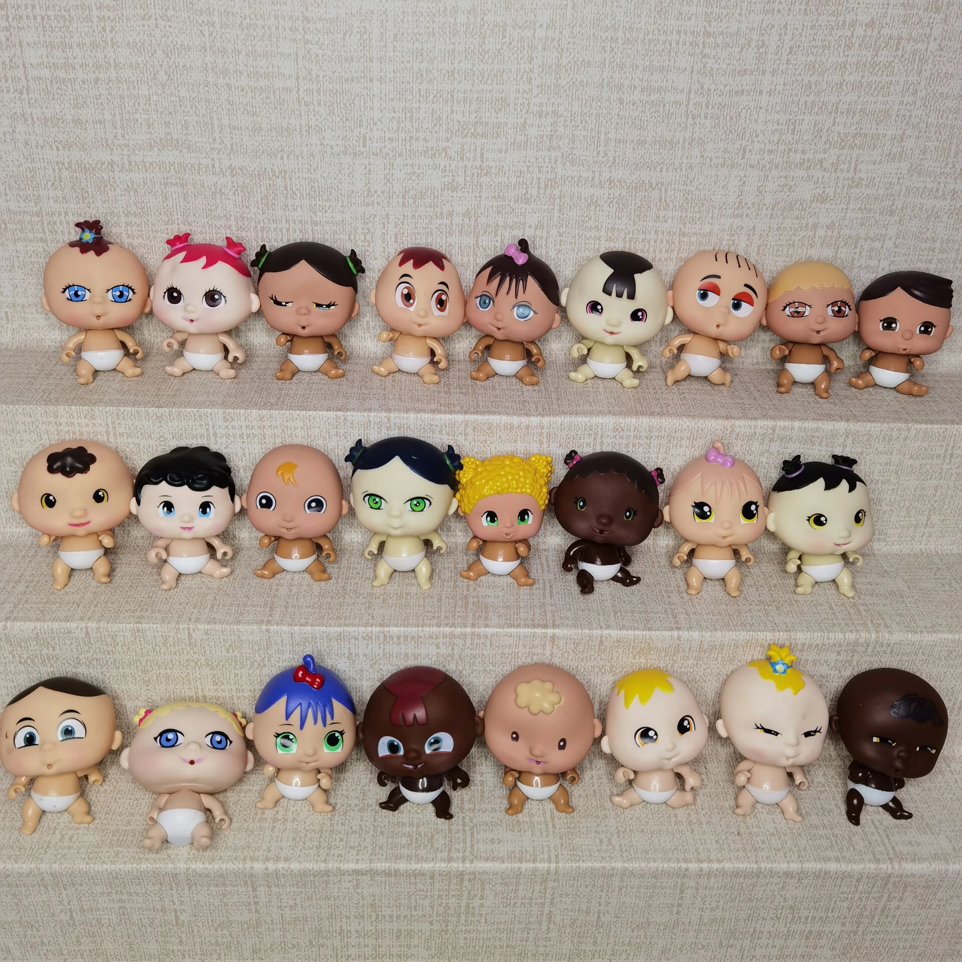 Poupee En Plastique Pour Bebe 5 Pieces Jouet Mignon De Decoration Pour Enfants Dosette De Pois D Espagne Grosse Tete Version Bebe Cadeau Pour Enfants Aliexpress