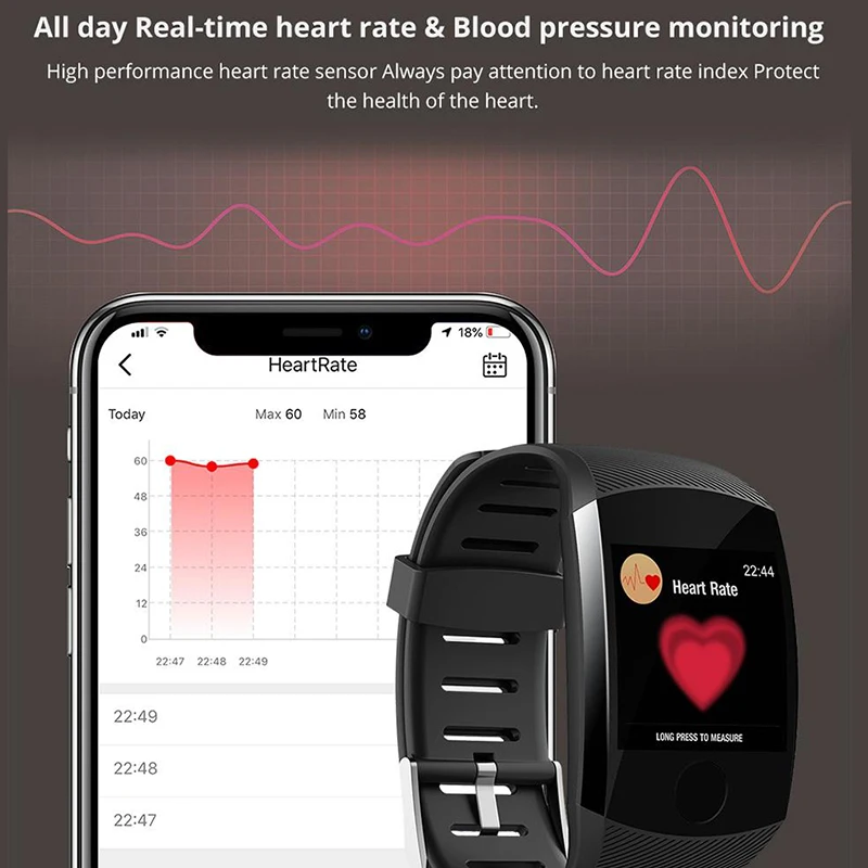 Geekbes GB4 Smart Band Men Women Bluetooth Fitness Tracker Bracelet IP67Waterproof Smart Watch Blood Pressure color UI Wristband