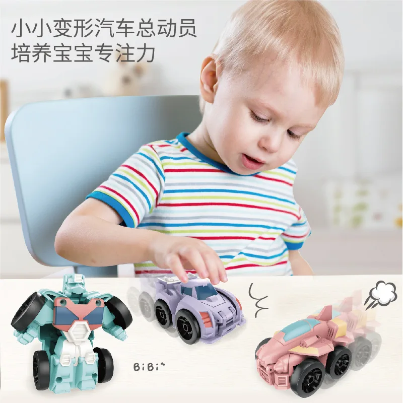 

Hot Sales Car Deformation Robot Transformation Car Hypervariable Children'S Educational Toy Transformer Toy Car