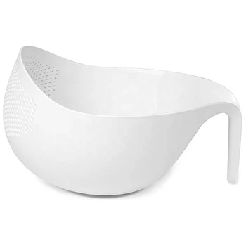 

Multifunctional Colander Washing Fruit Vegetable Salad Bowl Plastic Draining Basket with Handle