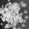 Décorations pour arbre de noël 3cm 200 pièces | Flocons de neige artificiels pour maison, cadeaux de noël pour nouvel an, Navidad ► Photo 1/4