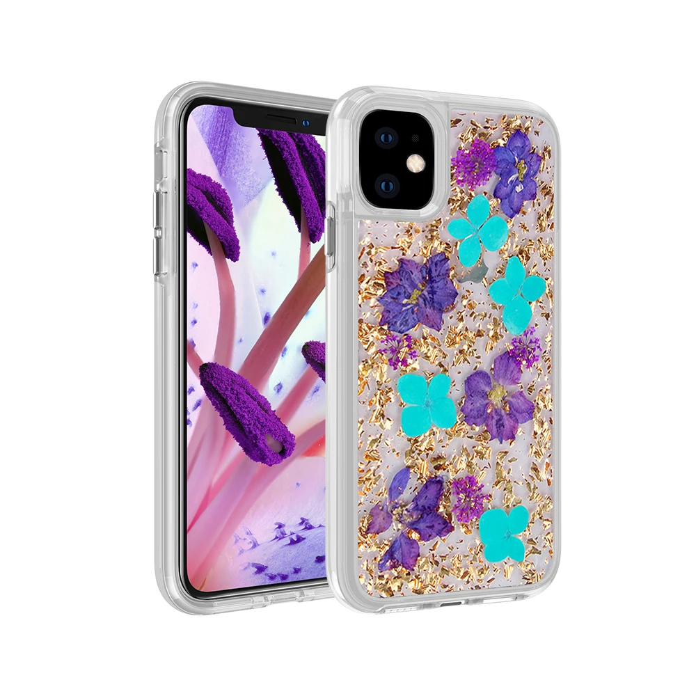 Чехол для iPhone 6 6s 7 8 Plus 10 X XS XR Max украшения блестки Стразы Золотая фольга блестки Прозрачный Силикон ТПЭ чехол для телефона PH06