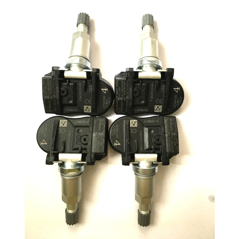 4 шт. 40700 3VU0A 407003VU0A 433 МГц датчик давления в шинах TPMS для Nissan NOTE QASHQAI TIIDA Hatchback X T Renault