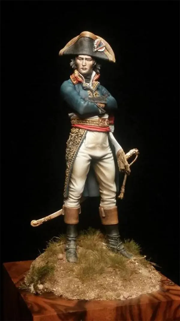 Моделирование 1/24 Scale 75 мм прусские миниатюрные фигурки сцена моделирование