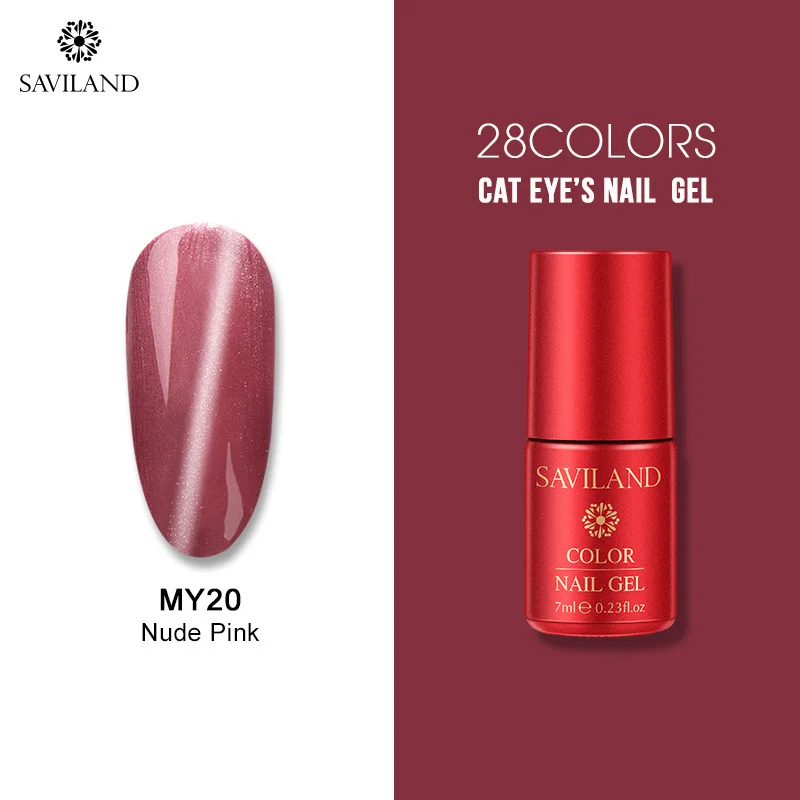 7ml MY20 SAVILAND кошачий глаз Хамелеон Гель-лак для ногтей с пузырьками звездное небо Магнитный УФ-светодиодный Гель-лак для ногтей требуется Гель-лак DIY - Цвет: 7ml MY20