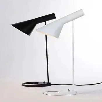 

Modern Table Lamp White Black Classic Table Lamp Study Office Table Lamps Personality Decoration Lighting Fixtures LED Bulbs E27