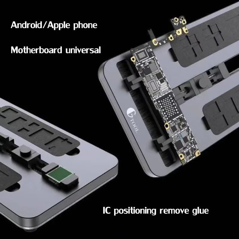 Многофункциональное приспособление Противоскользящий приспособление для Android, Apple материнская плата телефона IC позиционирования удалить клей общего приспособление