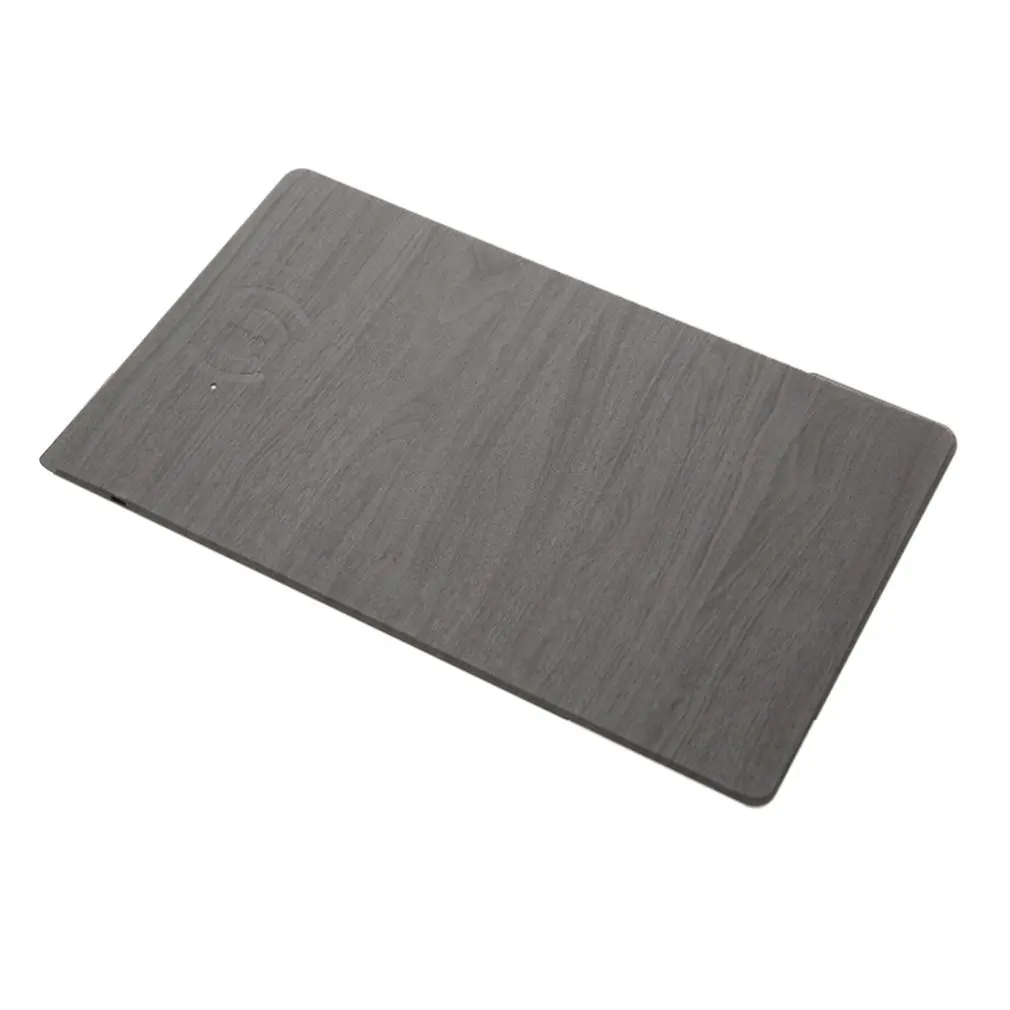Compact Size Qi Standard Wireless Charger Mouse Pad Foldable Safe Charging Mat Suitable For iPhone X/8/8 Plus |