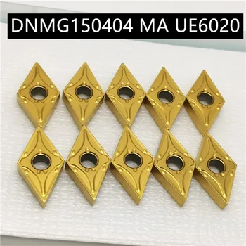 

10PCS DNMG150404 MA UE6020 High Quality Carbide Blade External Turning Tool Metal Turning Tool Machine Tool Parts Lathe Tool