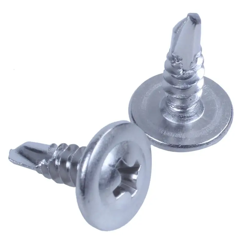 30 шт M4.2x13mm круглые крестовые головки саморезы