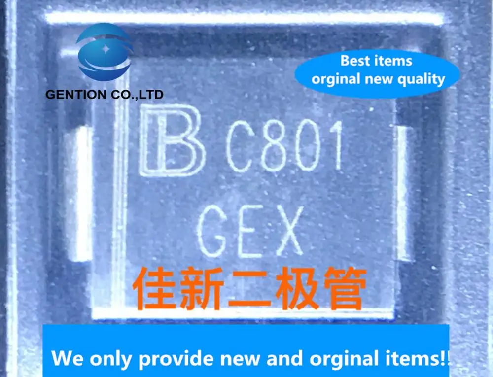 

20 шт., новинка 100%, оригинальный SMCJ22A, 22 в, фотодиод, фотоэкран, GEX