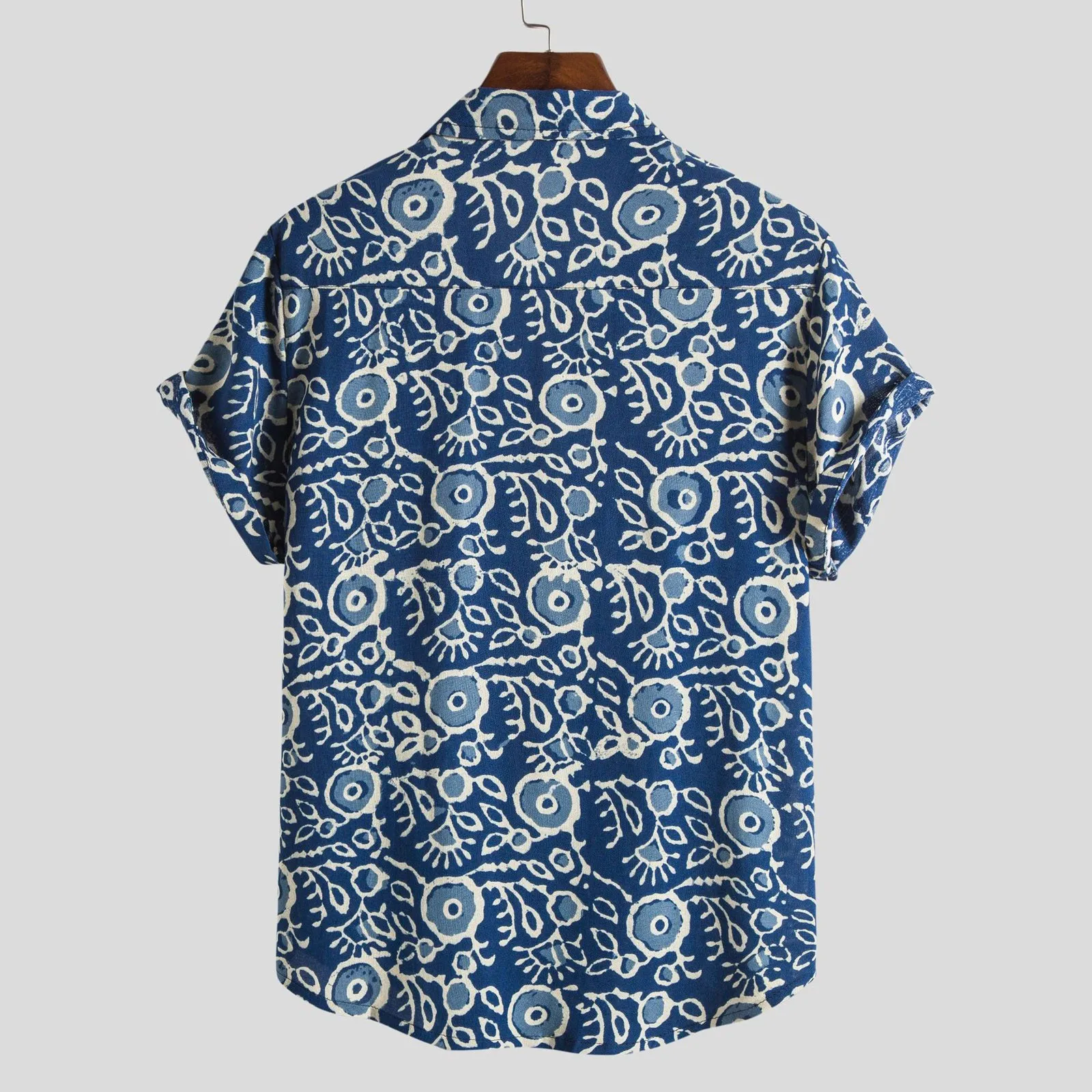 Shirt Cotton linen Blouse Sleeve 