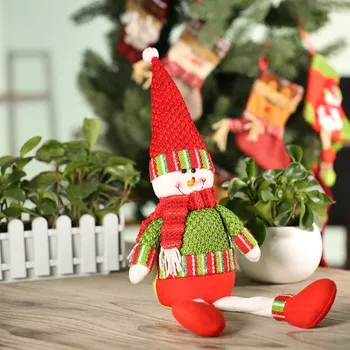 

Festnight Pretty Doll Christmas Santa Claus Snowman Dolls For Kid Favor Gift Window Table Decor Party Gifts Christmas Decoration