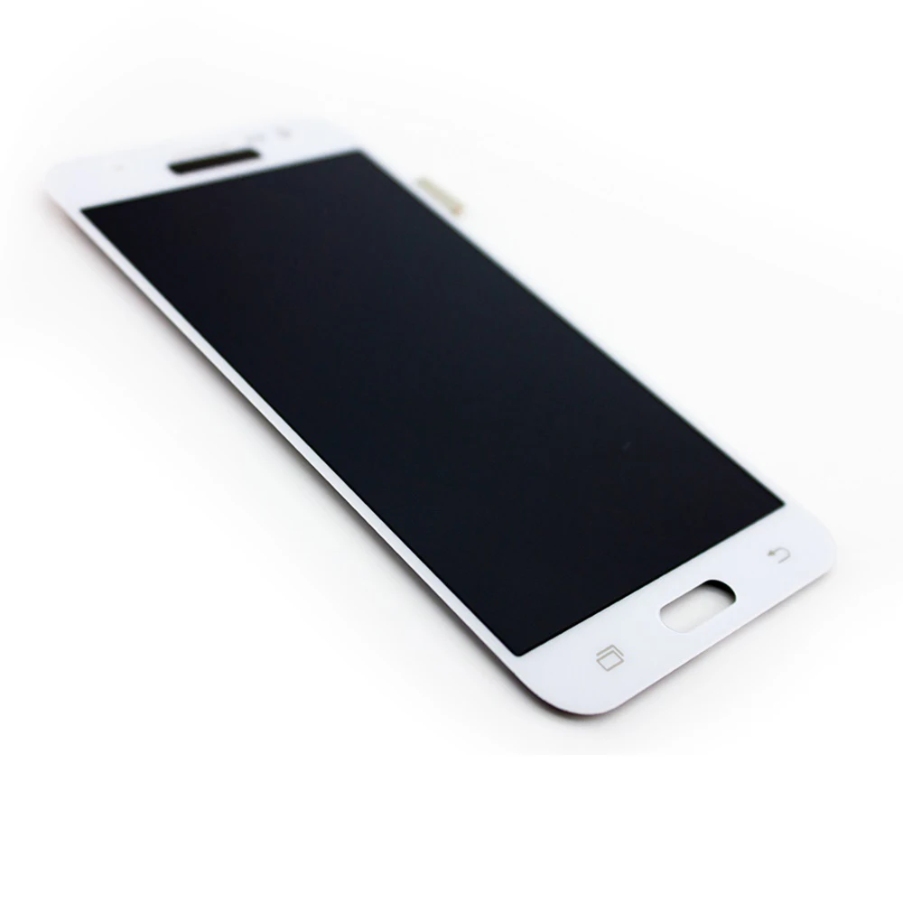 WHITE Железный ЖК-дисплей 5,2 ''J530 аналогичный AMOLED для SAM SUNG J5 J530 J530F J530M ЖК-дисплей сенсорный экран дигитайзер тонкие детали - Цвет: WHITE