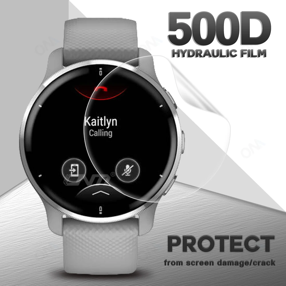 Мягкая защитная пленка из ТПУ для Garmin Venu 2 2S Plus Смарт-часы экрана аксессуары Venu2 (не