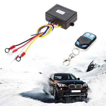

1 Set 12/24V Car Wireless Winch Remote Control For Auto UTV ATV SUV Jeep Trailer Winch Wireless Control Winch Car Accessories